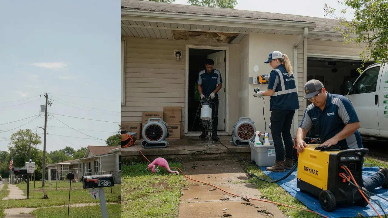 Storm Damage Water Removal in Helena West Helena, AR near me